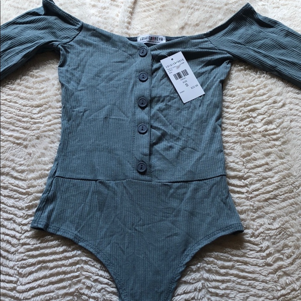 BNWT Fashion Nova Fool In Love Bodysuit